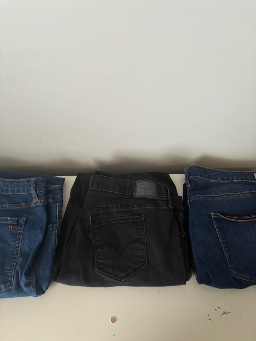 True Craft Women's Black Mid-Rise Jeans